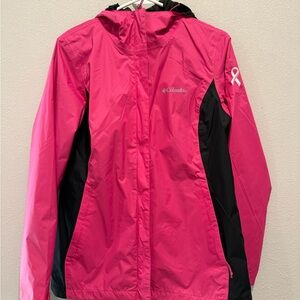 NWOT-Columbia Pink and Black Jacket